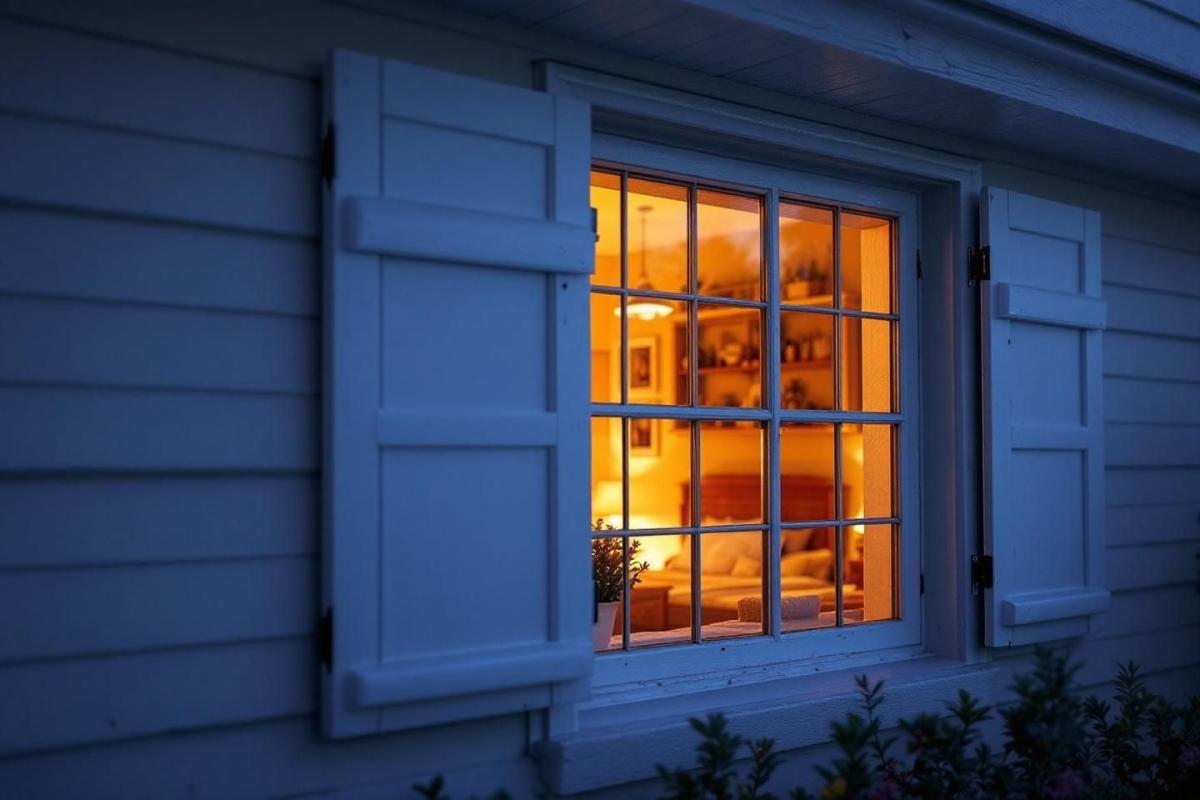 Les volets gardent votre maison au chaud, voici comment le voir en 30 secondes