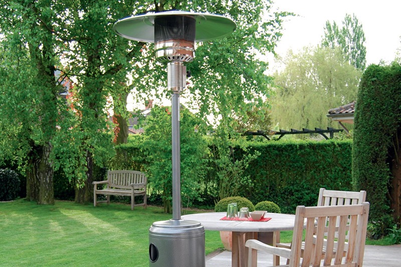 Parabol chauffant au gaz