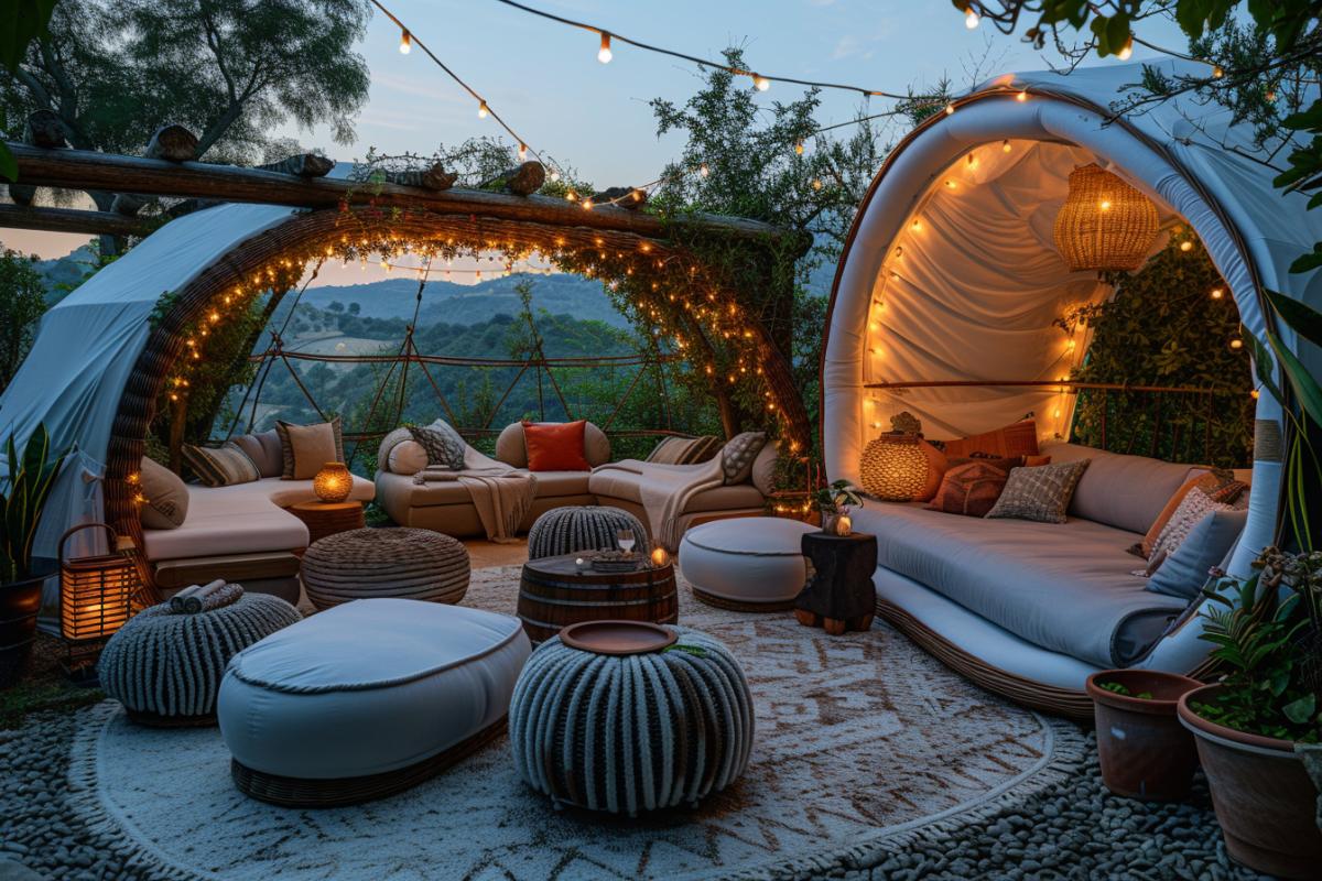 Igloos de jardin économiques : succès été comme hiver, alternative à la véranda